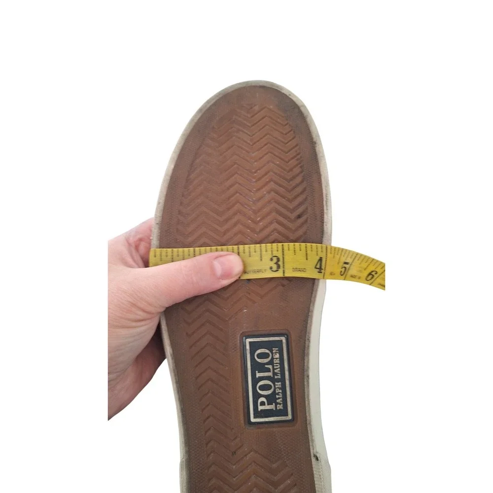 POLO Ralph Lauren Shoes Mens SIZE‎ 12 Faxon X Wool Plaid Suede Leather